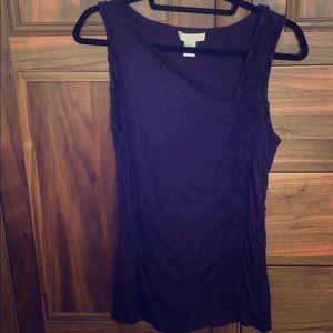 Gorgeous eggplant tunic